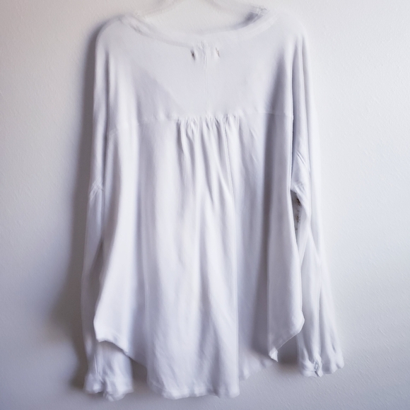 Free People Spirit Henley Tunic Long Sleeve Top - Picture 6 of 9